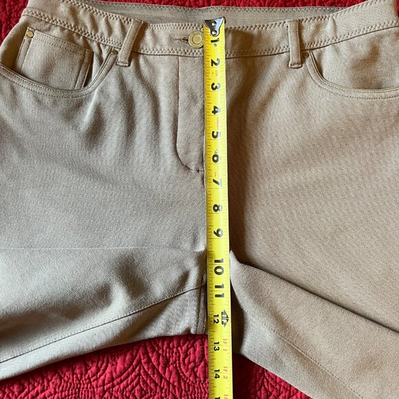 Chicos So Slimming Peyton Pants 1.5 Regular Countess Taupe 30 Inseam Stretch Wea - Picture 8 of 9